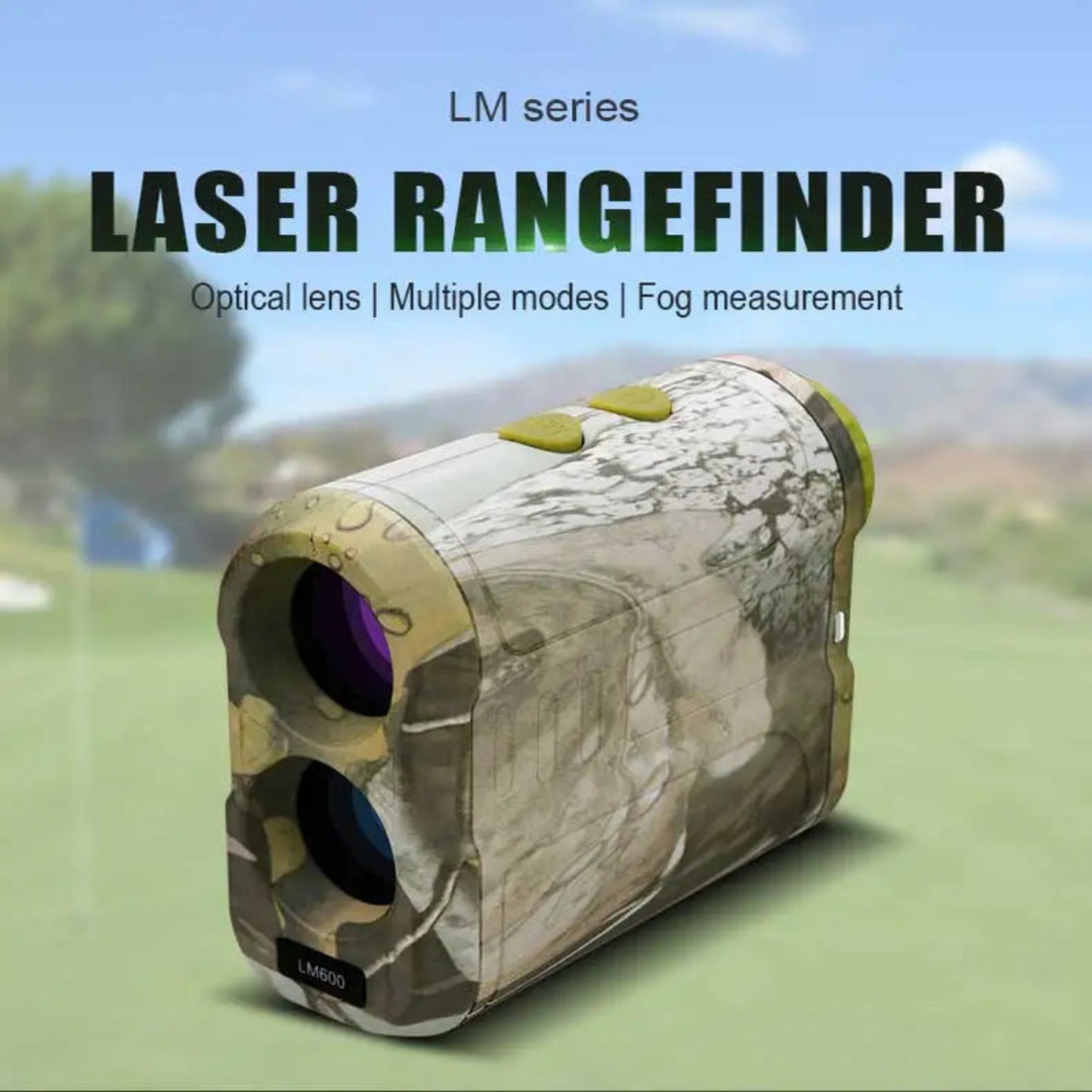 Laser Golf Rangefinder 500/600/900Yards 6X Lens Slope Compensating Flagpole Lock Golf Laser Range Finder Measuring Tool