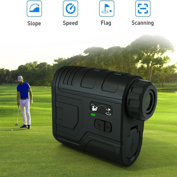 Precision Pro Golf Rangefinder with Slope On/Off,1200 Yards Laser Range Finder