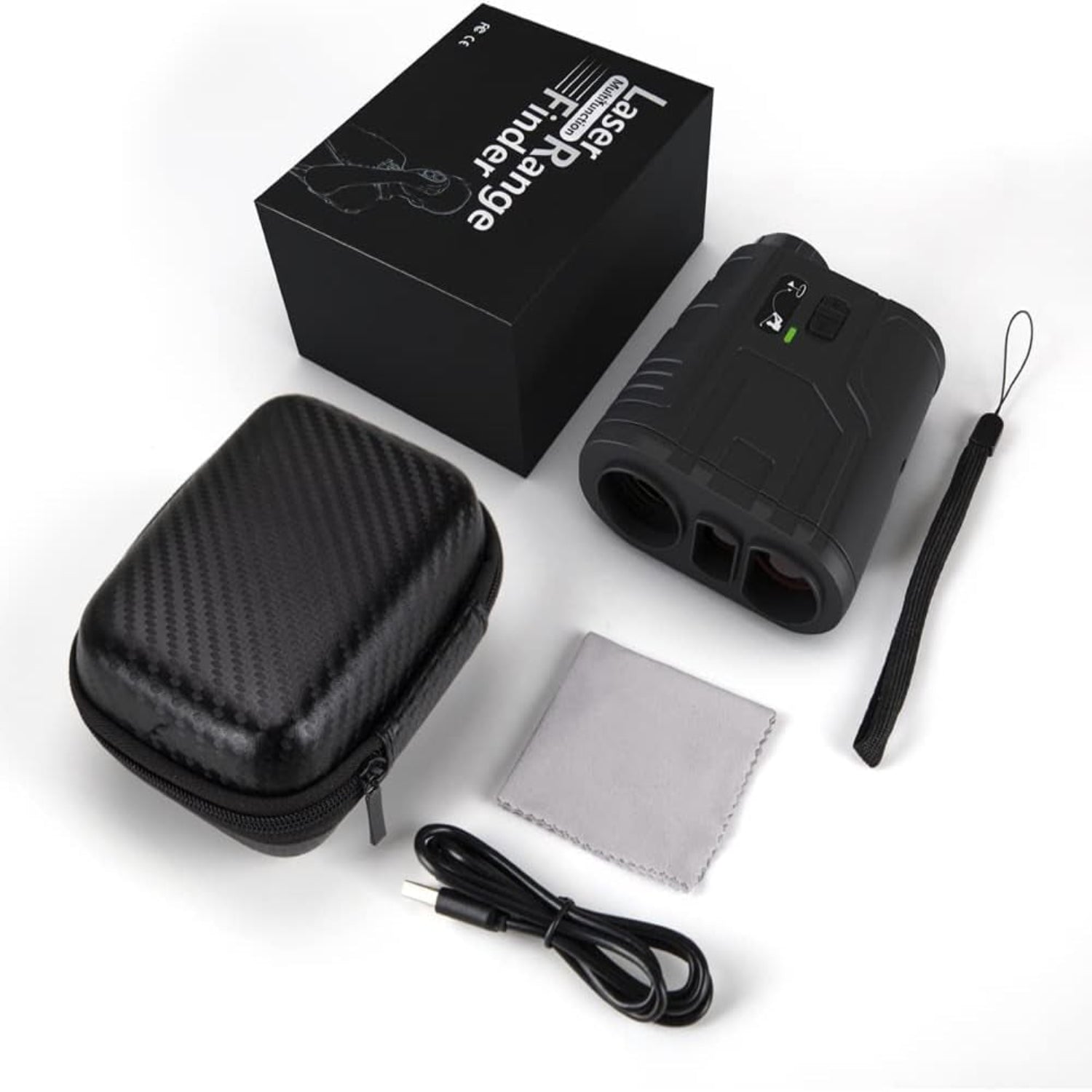 Precision Pro Golf Rangefinder with Slope On/Off,1200 Yards Laser Range Finder